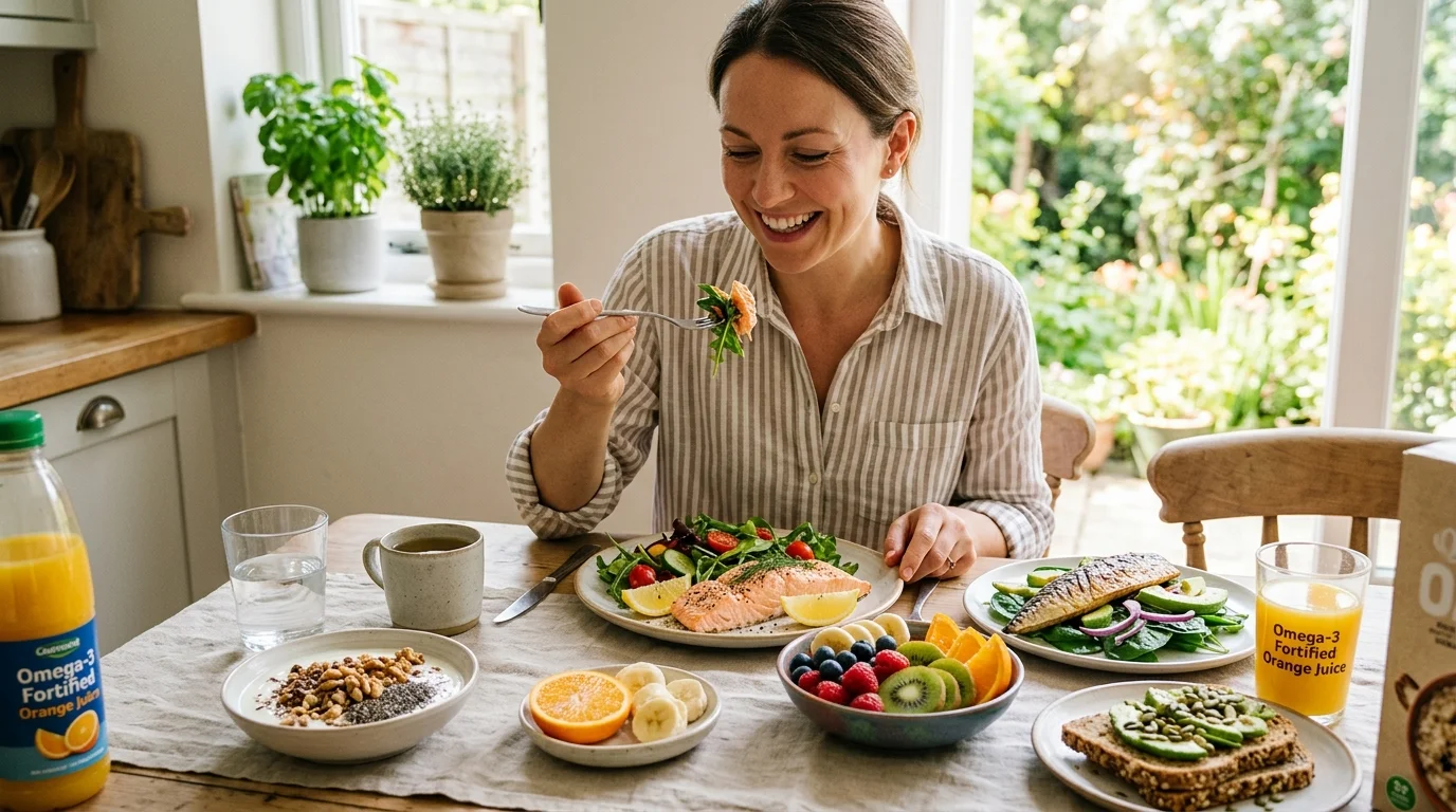 오메가-3 첨가 식품