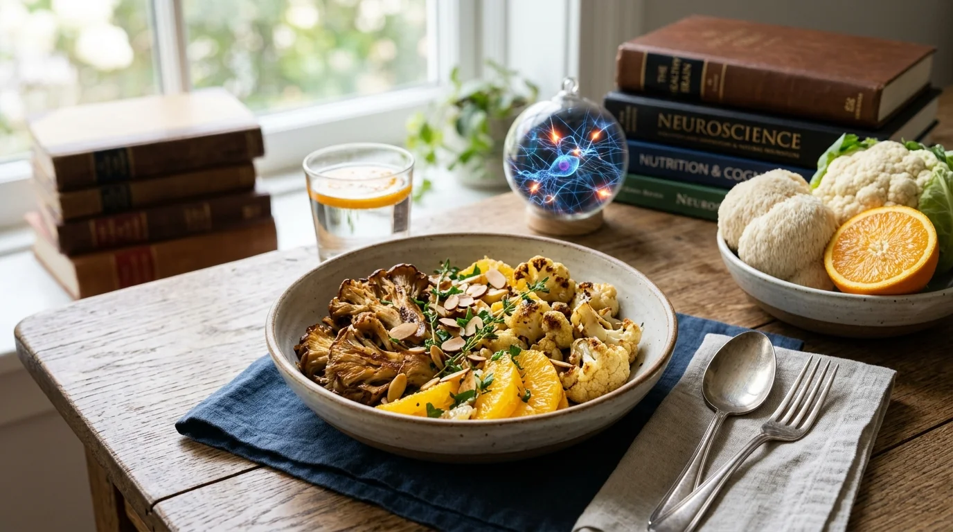 오렌지와 함께 먹으면 뇌 건강을 더욱 강화