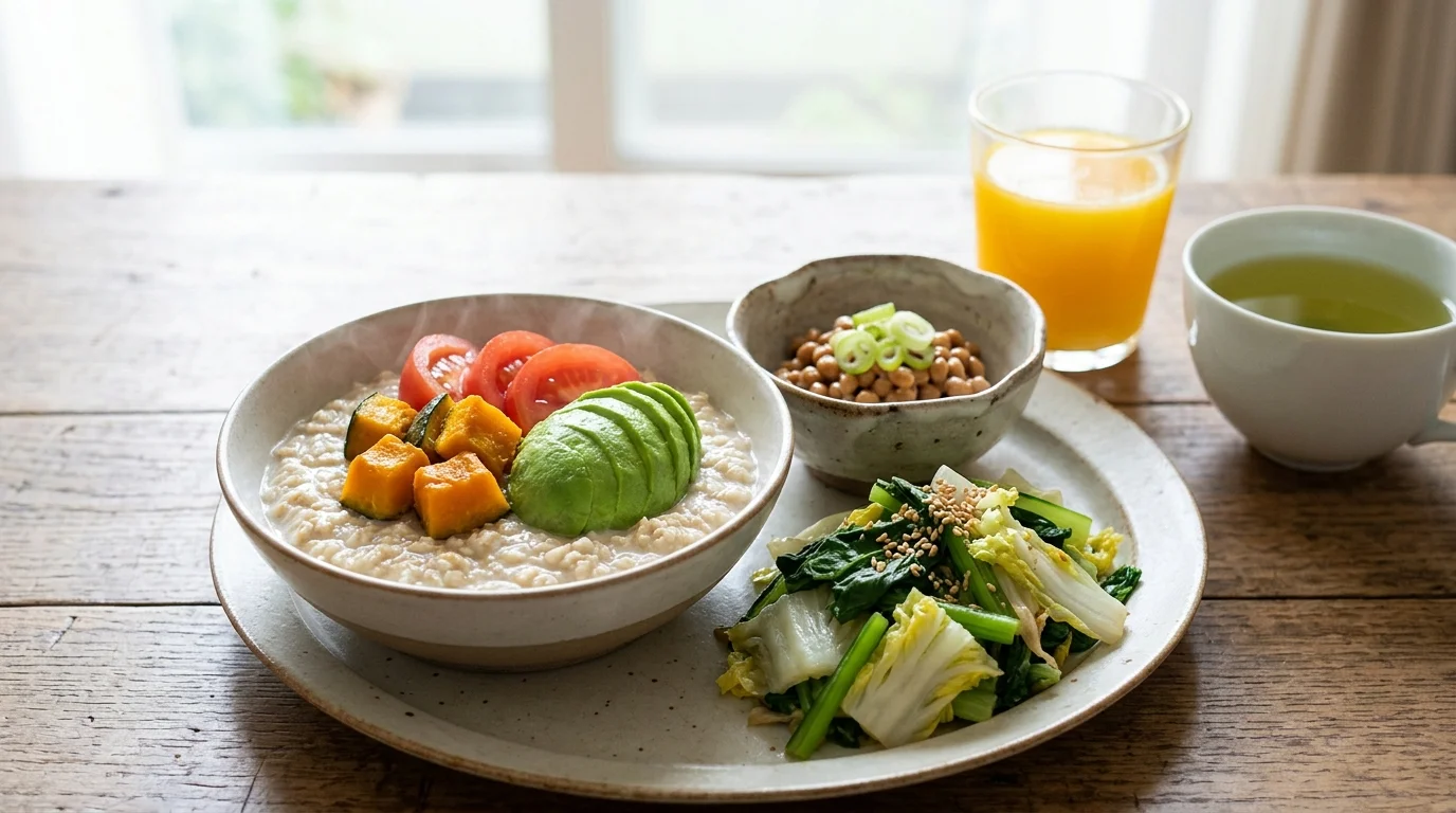 아침 식단에 포함되는 항암 음식의 선택