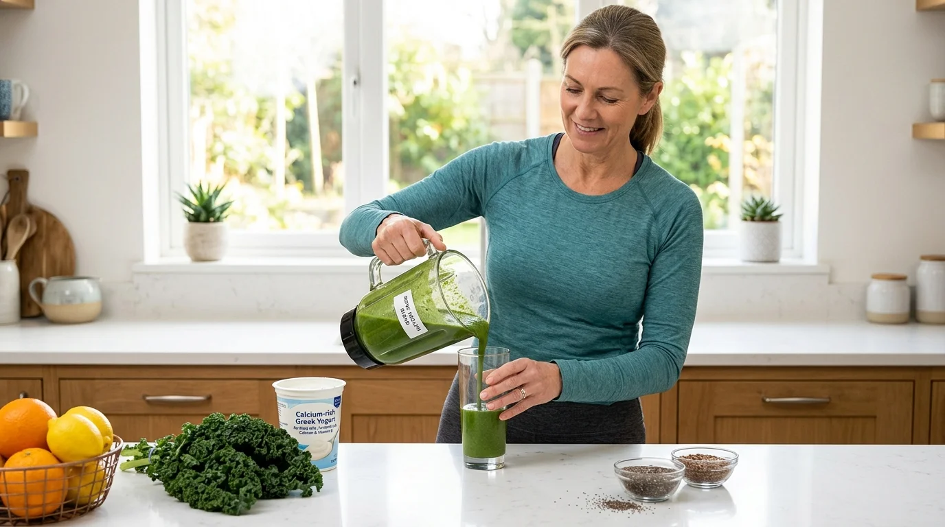 맹물을 먹지 않으면.. 구부정한 허리 꼿꼿하게 세워주는 1등 음료