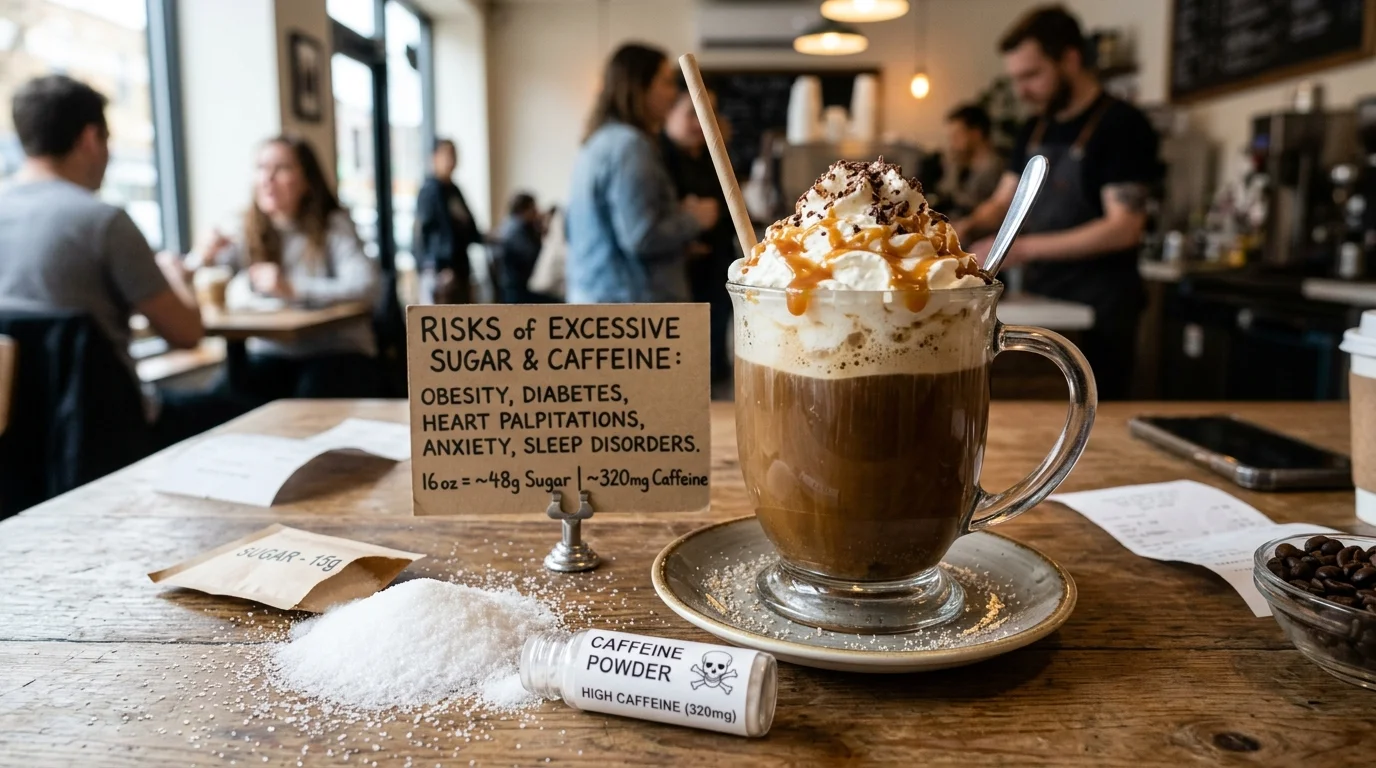 프리 Mayıs, 커피에 숨겨진 위험성