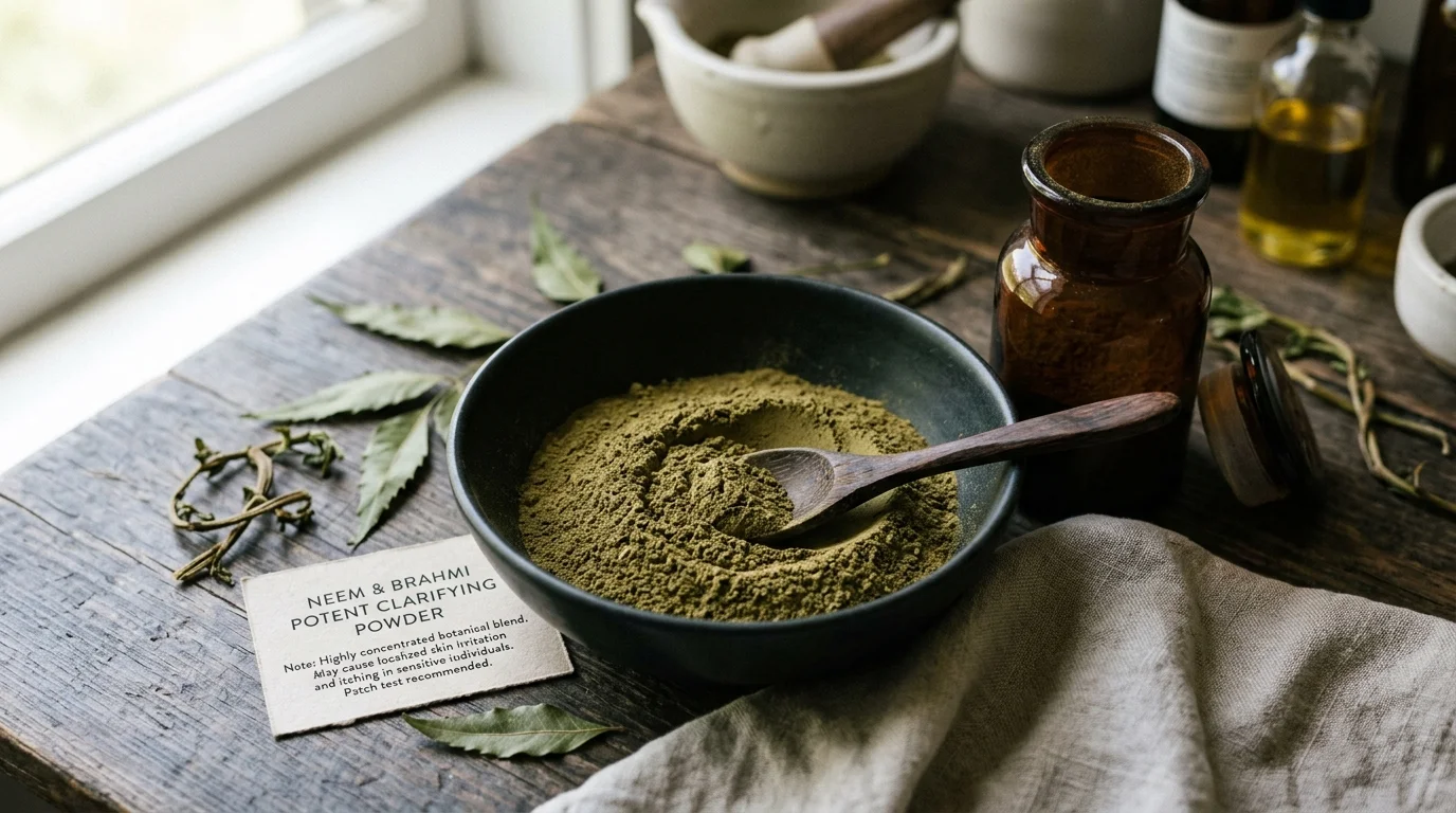 가려움증 유발 가루