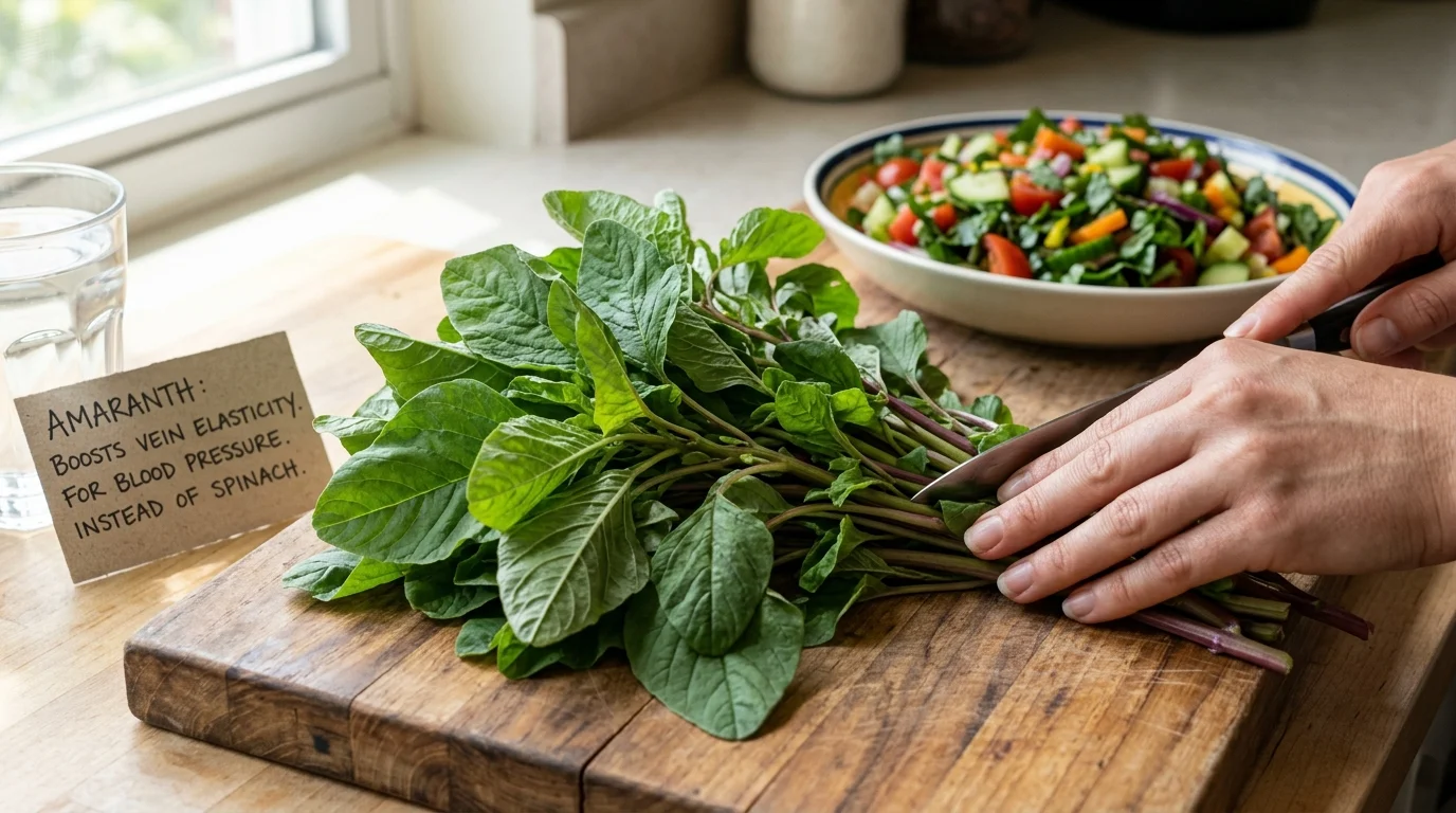 시금치도 배추도 아닙니다.. 시금치로 고혈압 약 끊기 싹cratch