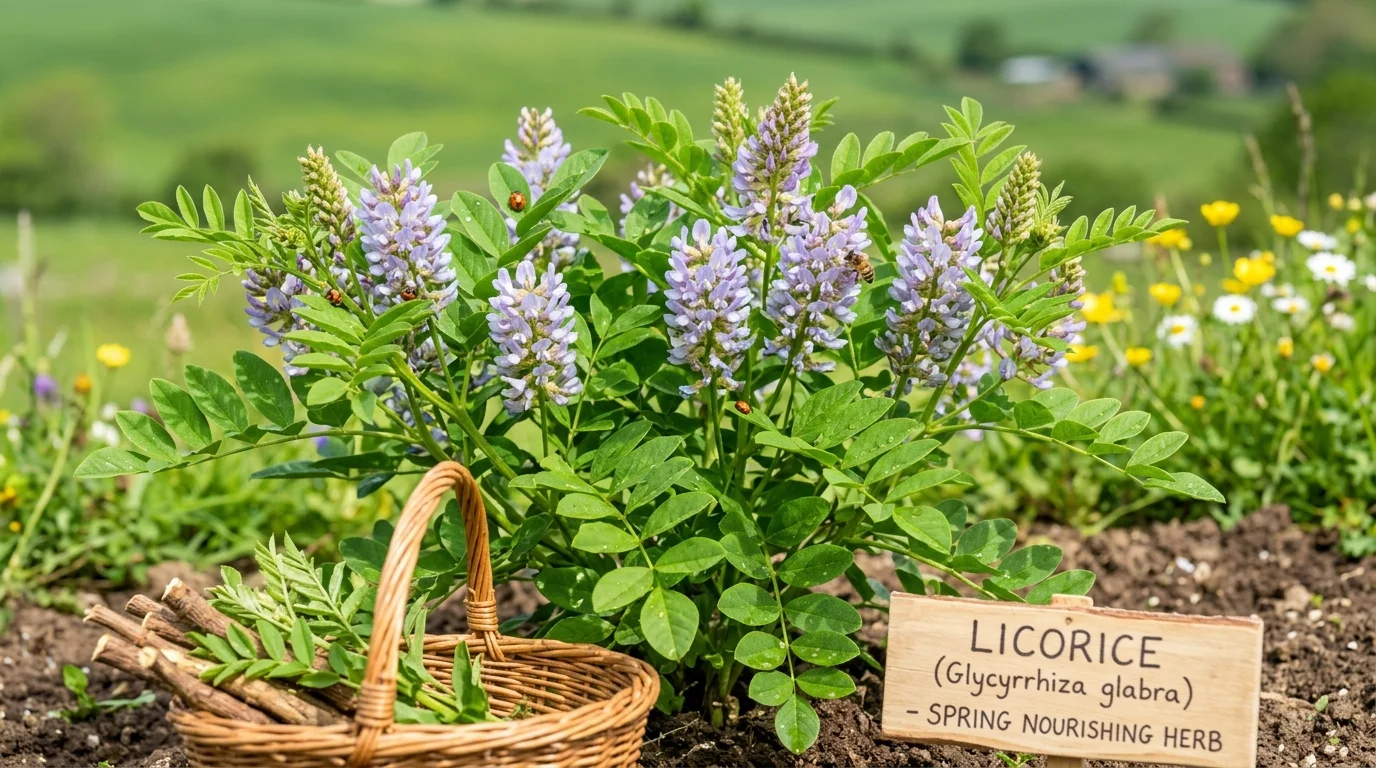 감초, 봄철 건강에 탁월한 보양 식물