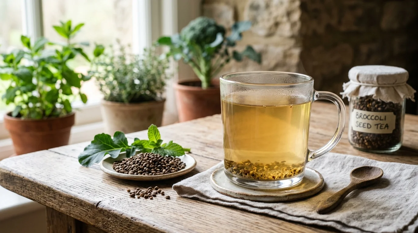 브로콜리 씨앗차