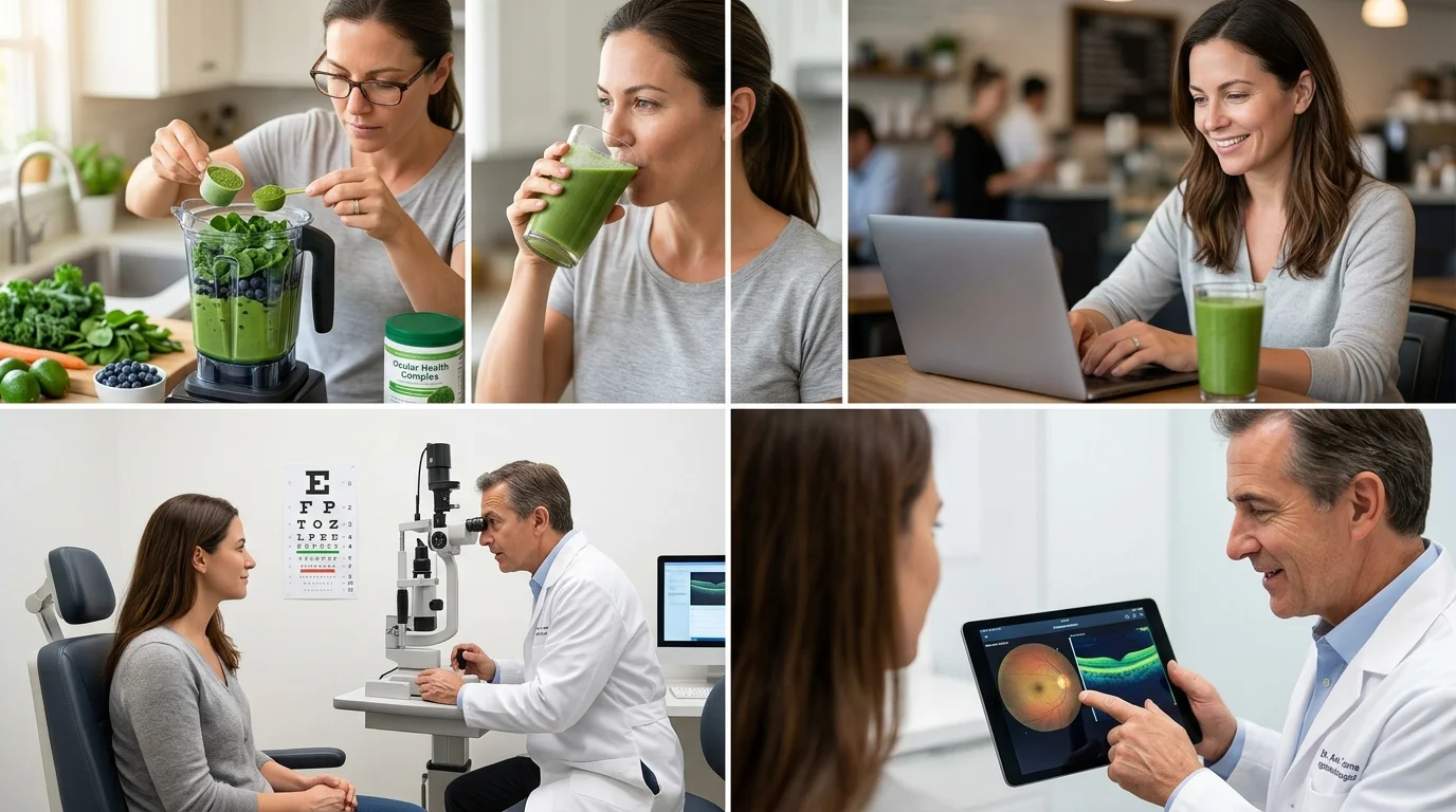 의사들도 매일 먹습니다.. 침침하고 뻑뻑한 눈 맑게하는 뜻밖의 음료