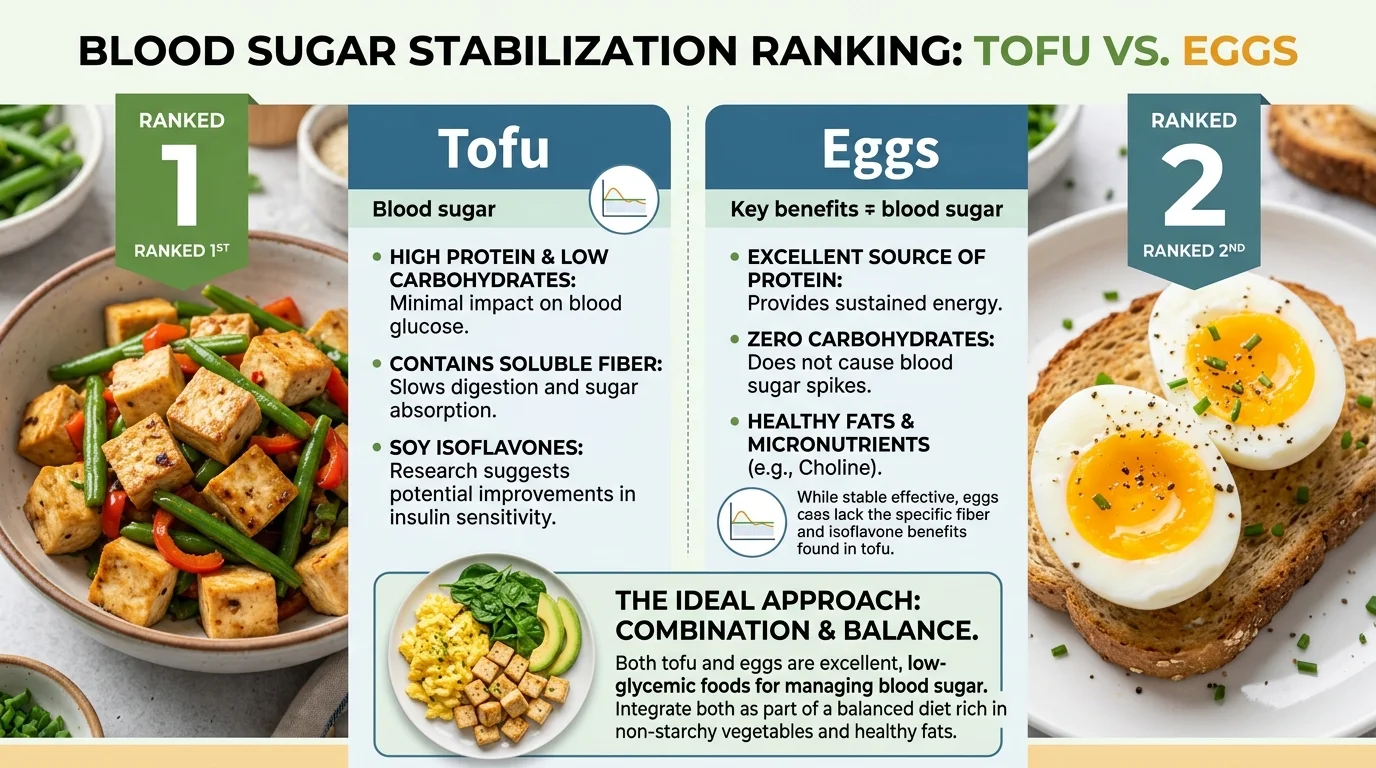 아침 공복에 먹으면 혈당 낮추는 음식" 두부는 만년 2등입니다.. 달걀 1등 음식