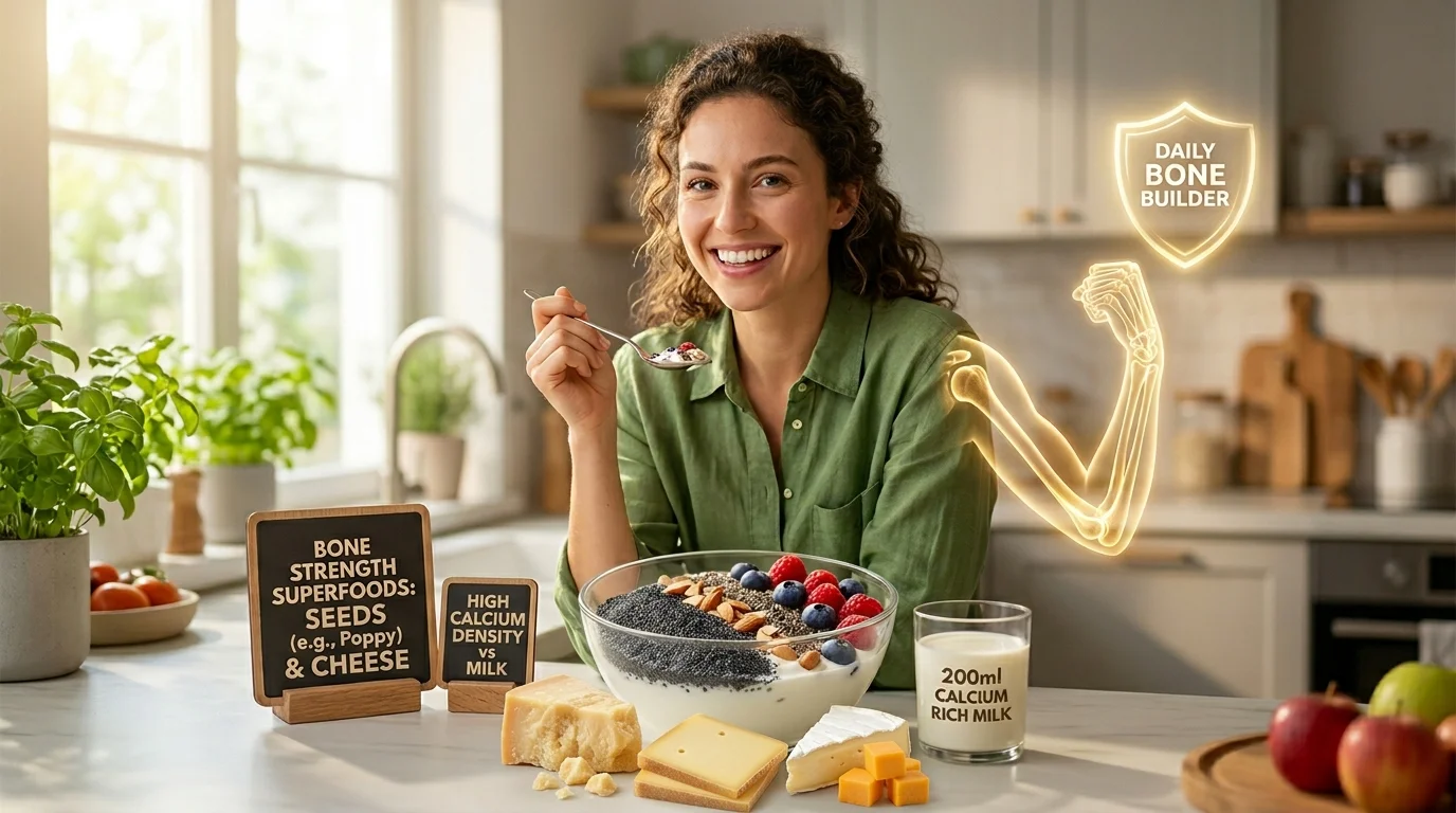 우유도 우유도 아닙니다.. 매일 먹으면 뼈가 단단해지는 칼슘 1등 음식