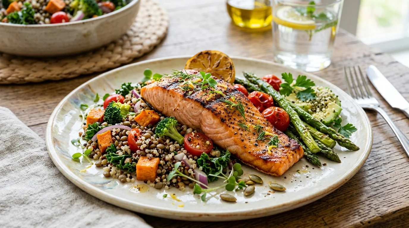 오메가-3 풍부한 연어