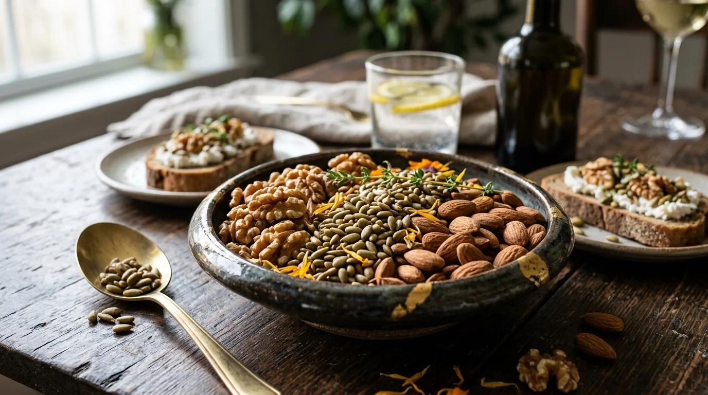 항암 식품의 핵심 - 견과류와 씨앗