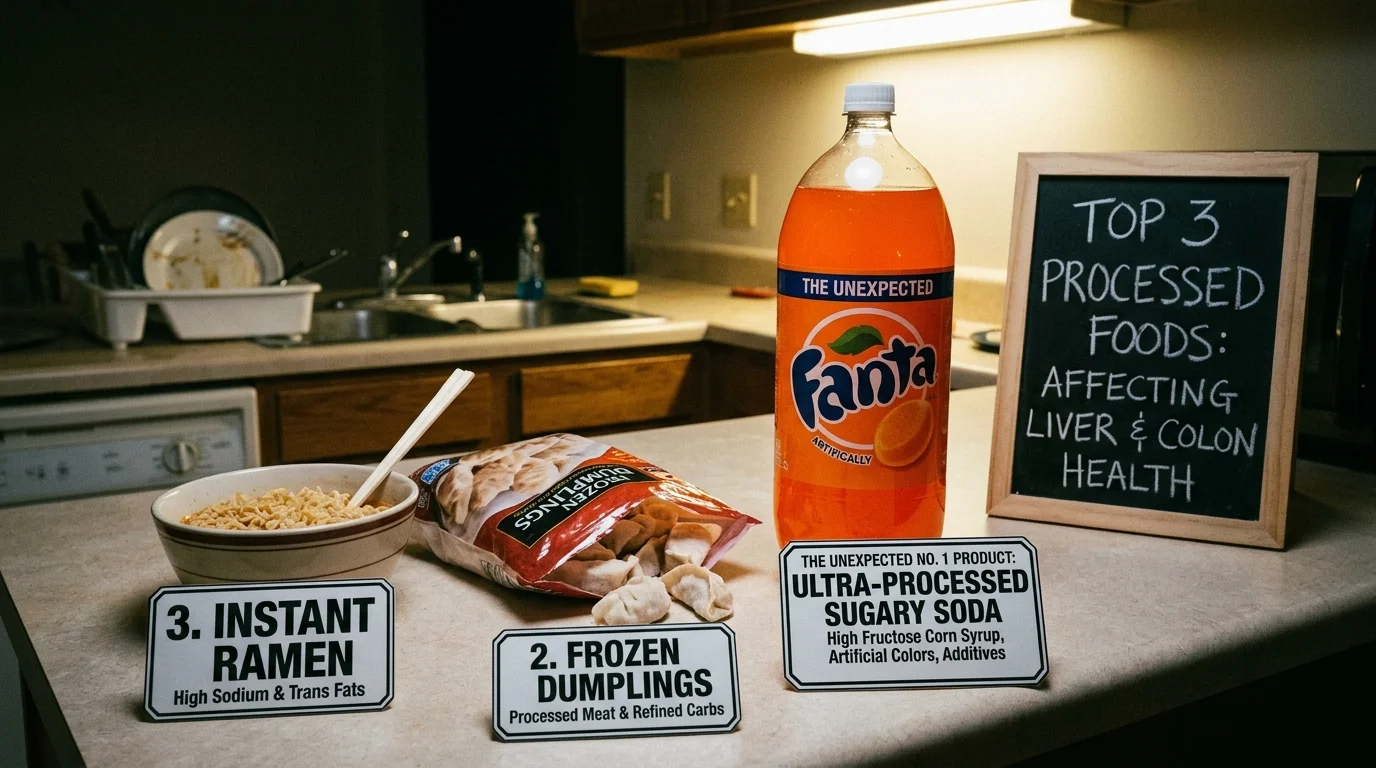 간과 대장 망치는 최악의 가공식품 "마트에서 단돈 1000원인데.." 라면 기적의 식품