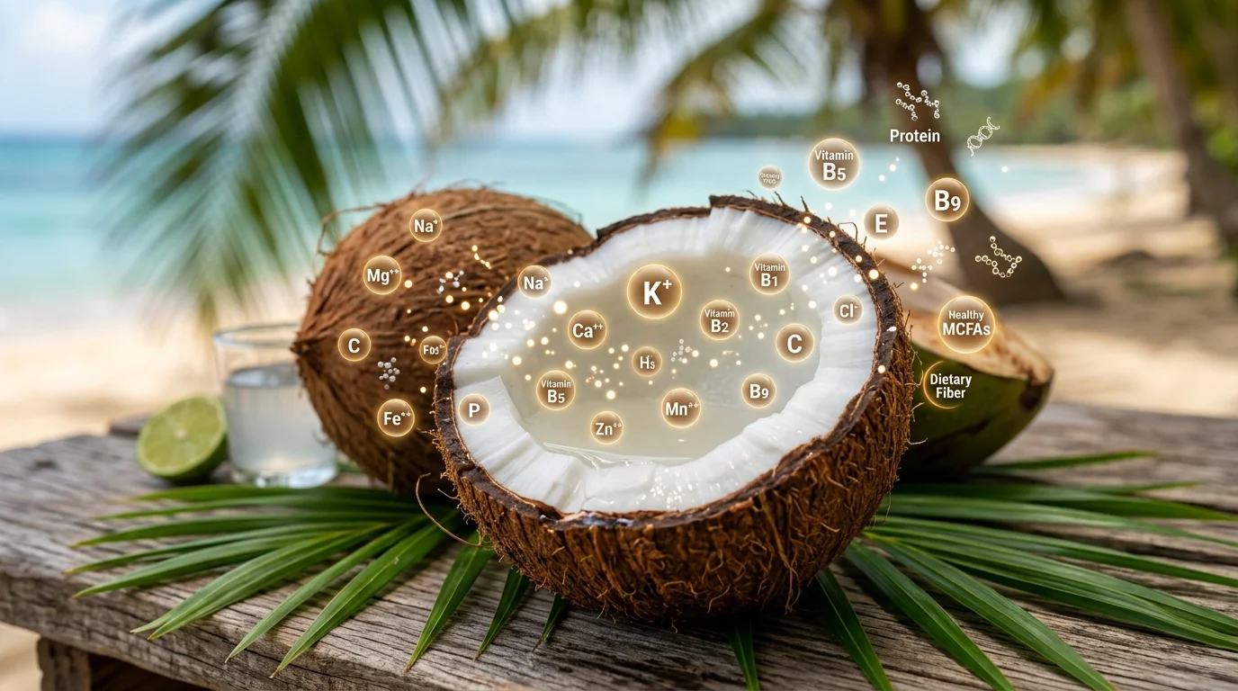 브라질리안 코코넛 껍질