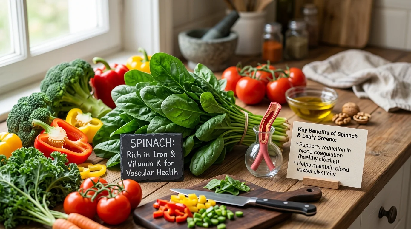 혈관 건강을 위한 채소의 힘