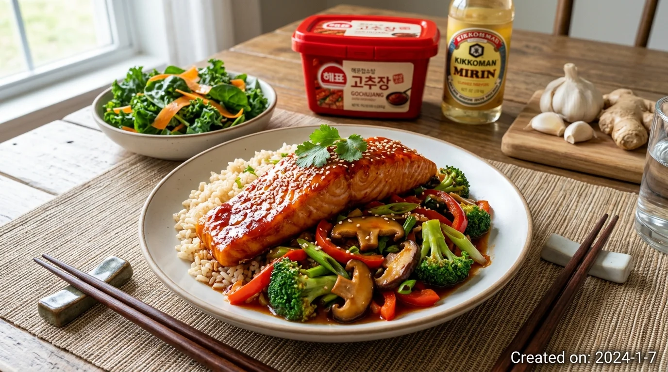 고추장과 미림으로 간을 보호하다