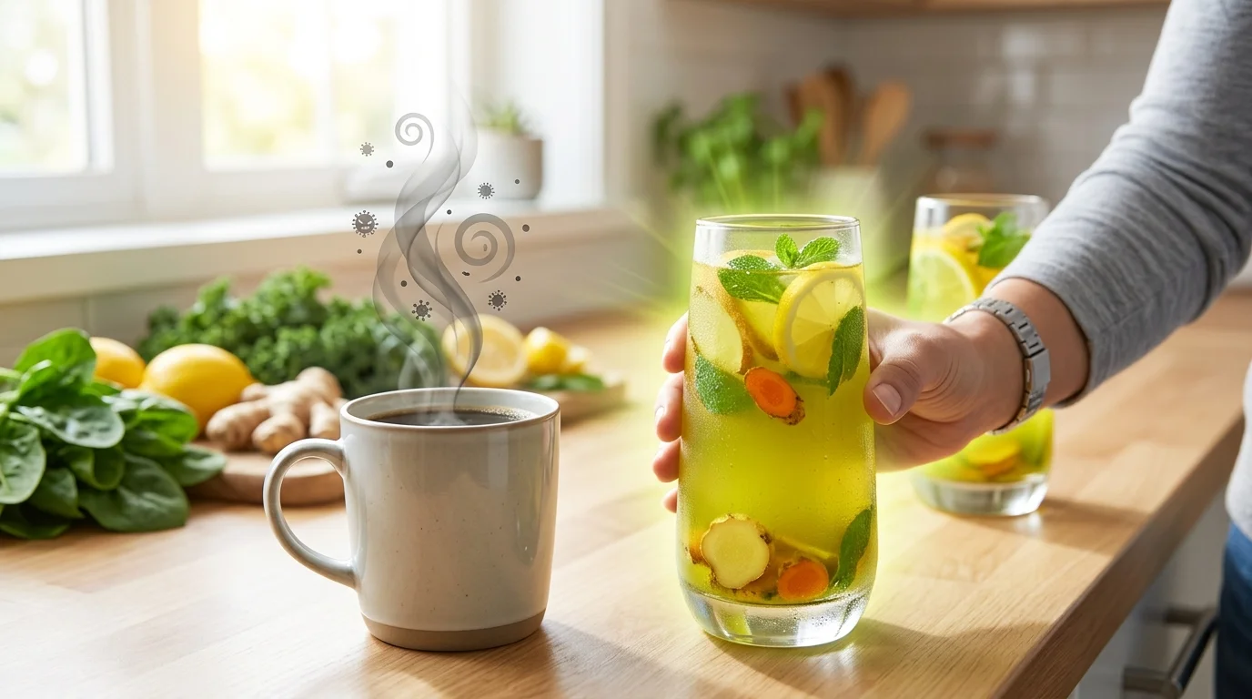 커피도 차도 아닙니다.. 몸속 썩은 독소와 염증 씻어내는 음료 1위