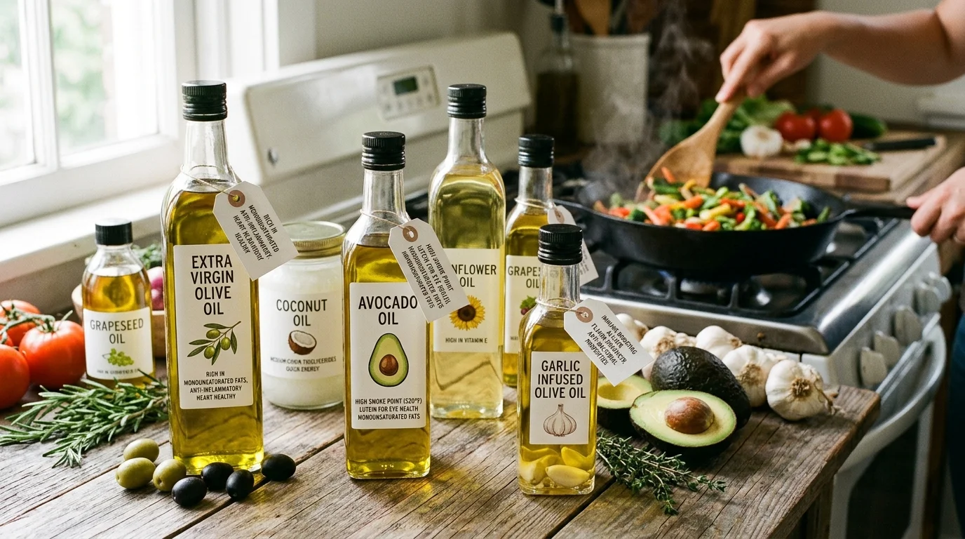 비건용 식용유의 종류와 특징
