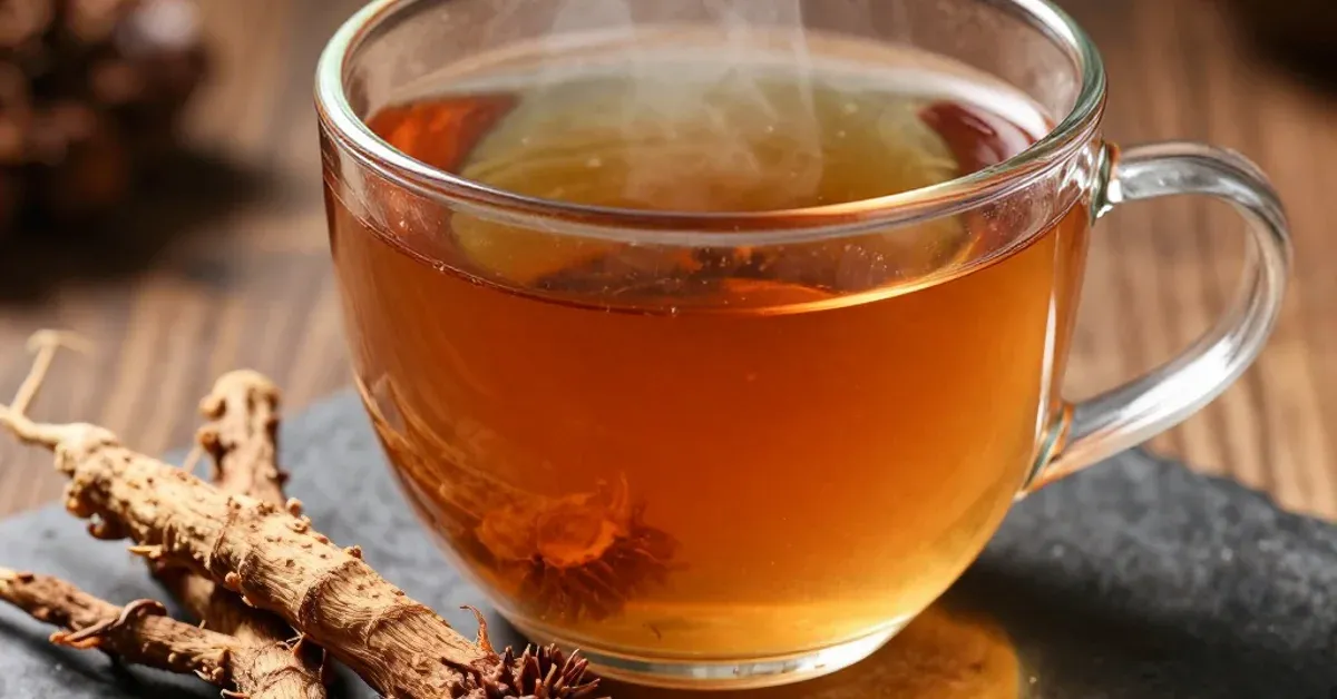 기름진 피를 맑게, 우엉차의 사포닌 파워