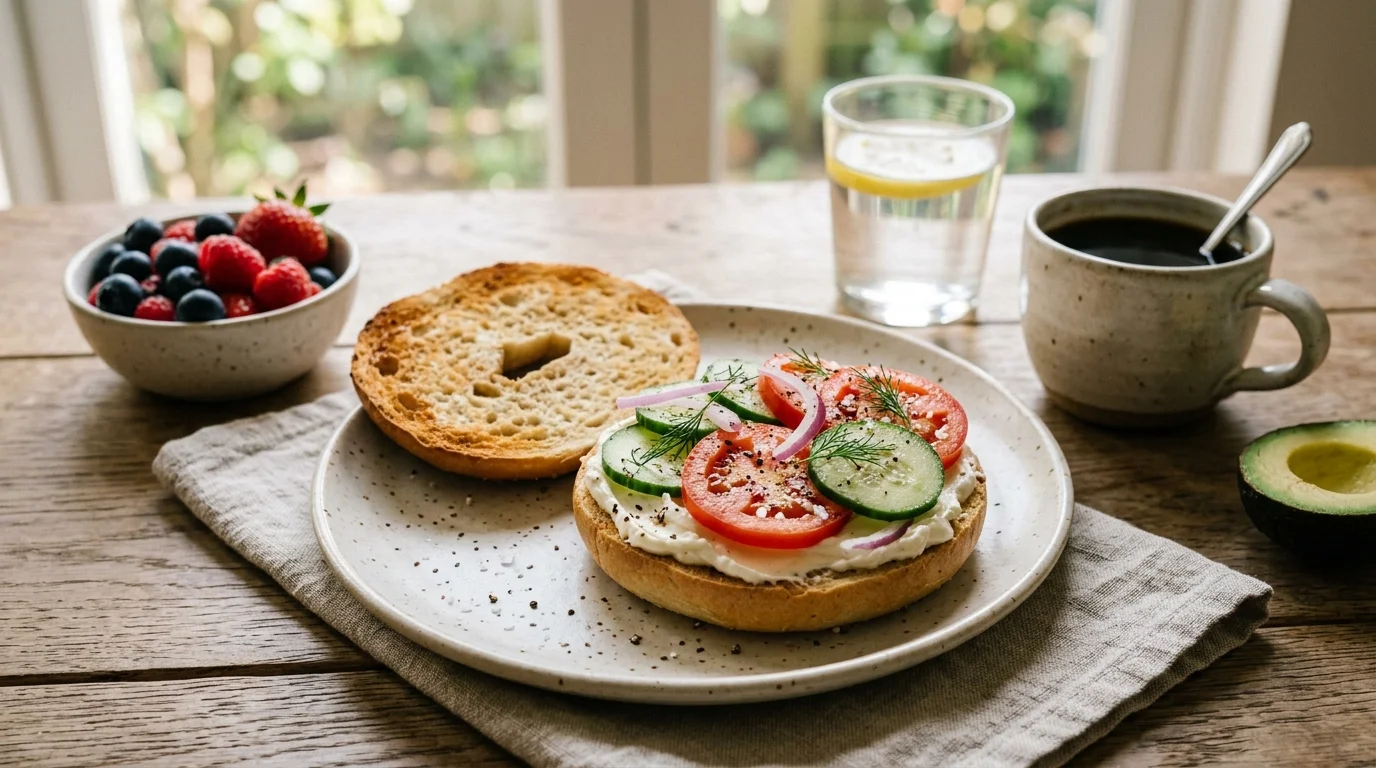 베이글과 크림치즈