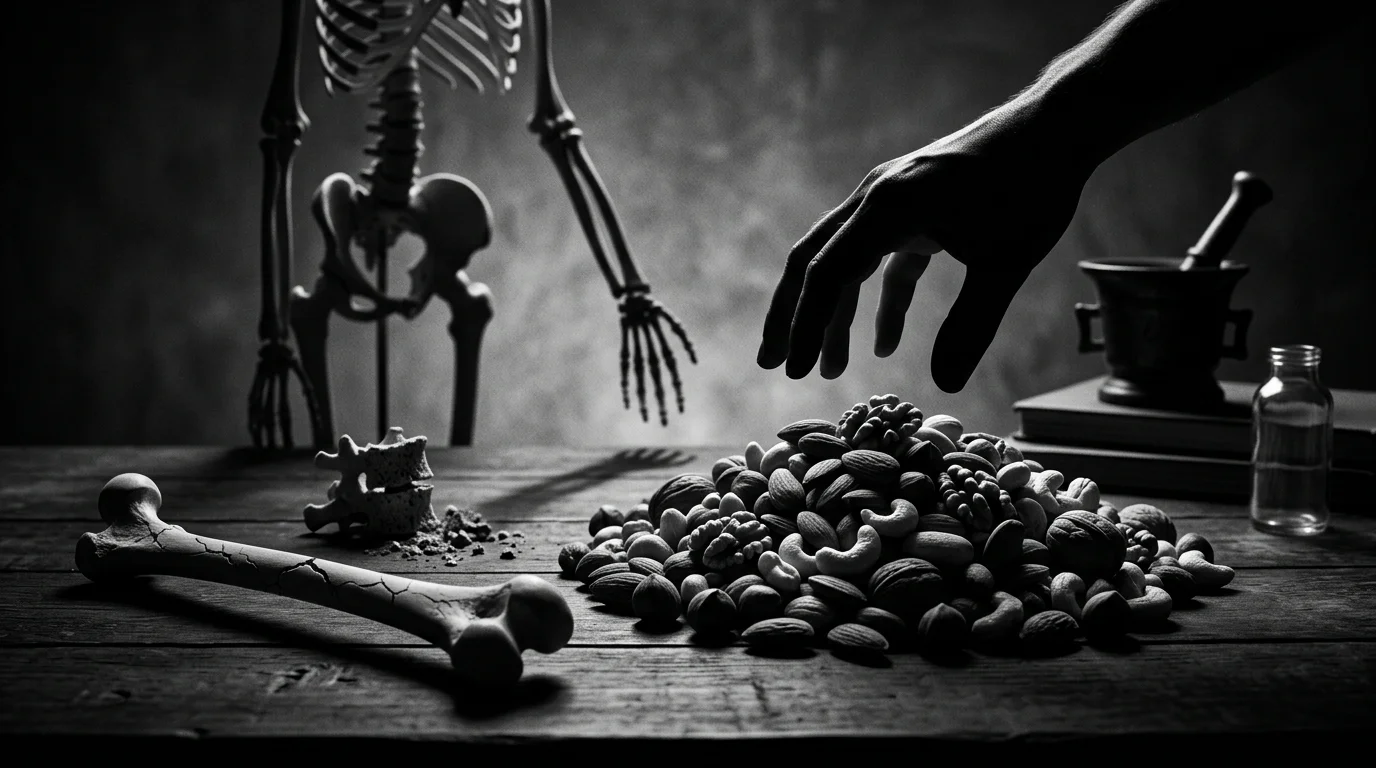 지나친 양의 견과류