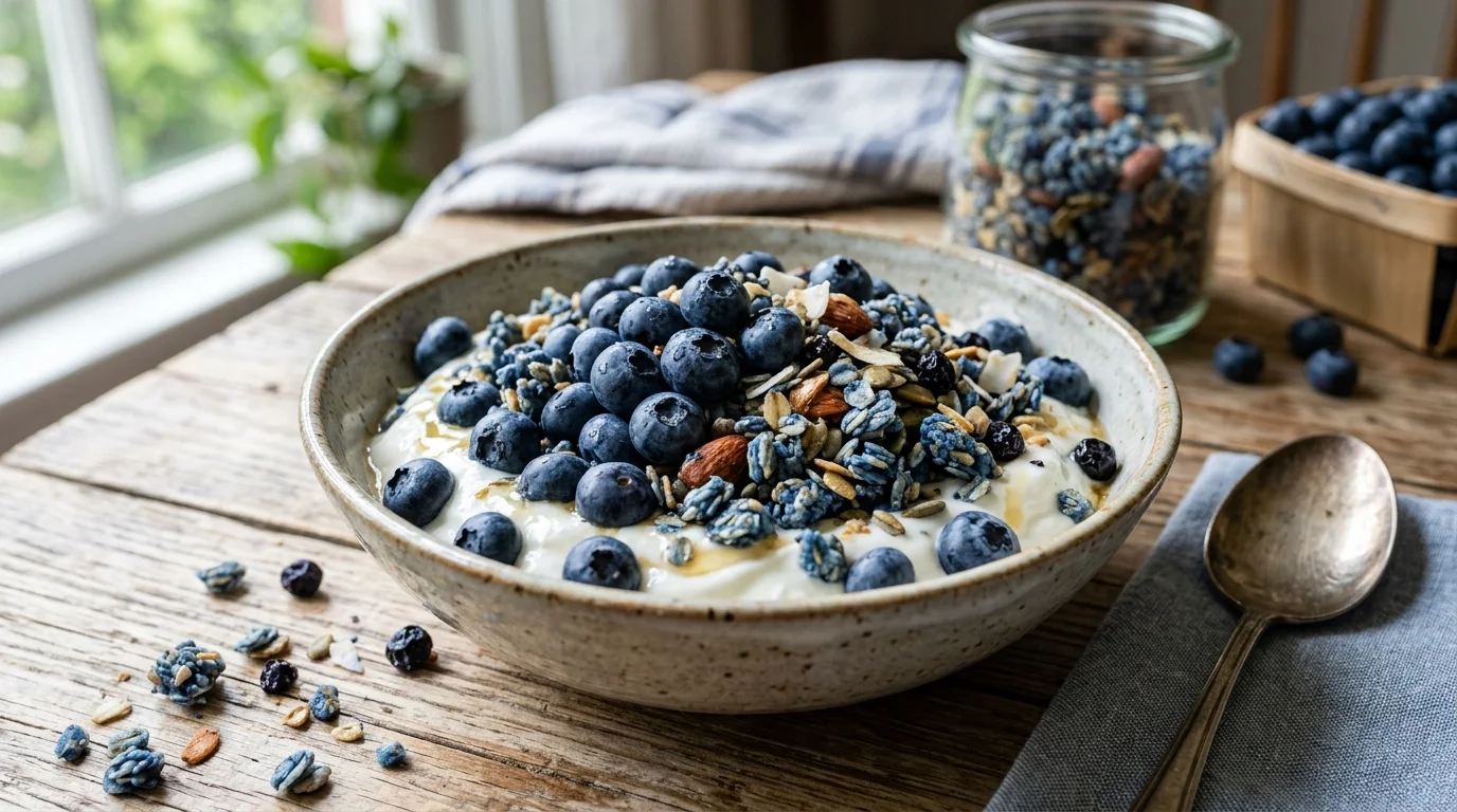 블루베리와 블루크런치