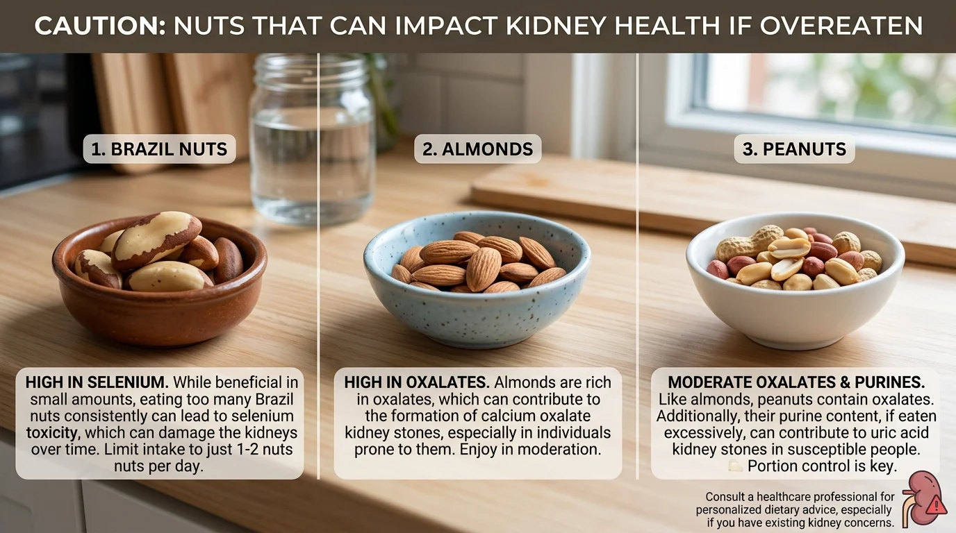 하루 3알 넘기면 응급실행.. 무심코 먹었다가 콩팥 망가지는 최악의 견과류는 매일 먹으면 하루 8시간 수명 줄이는 독특한 과일