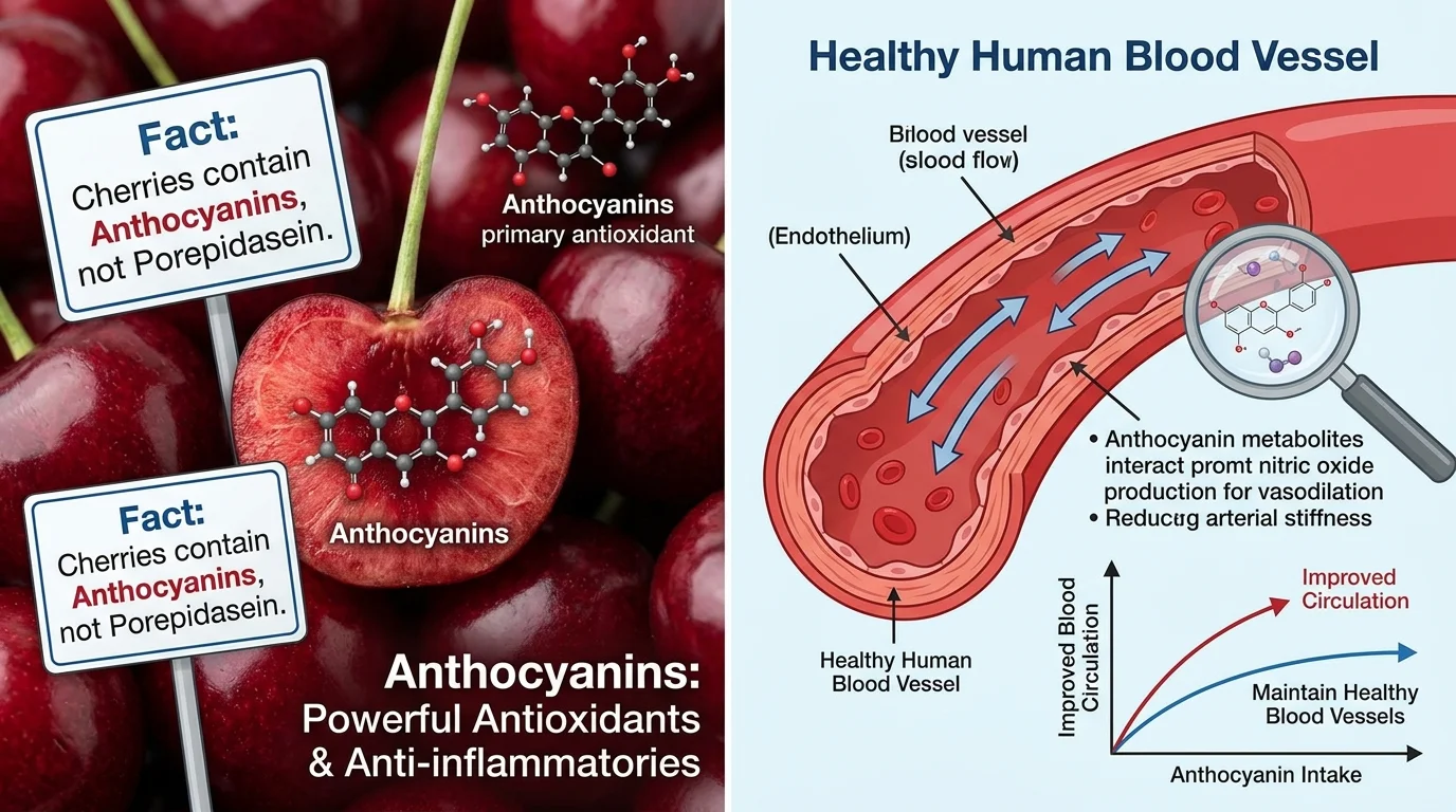 체리, 풍부한 항산화 물질로 혈액순환 촉진