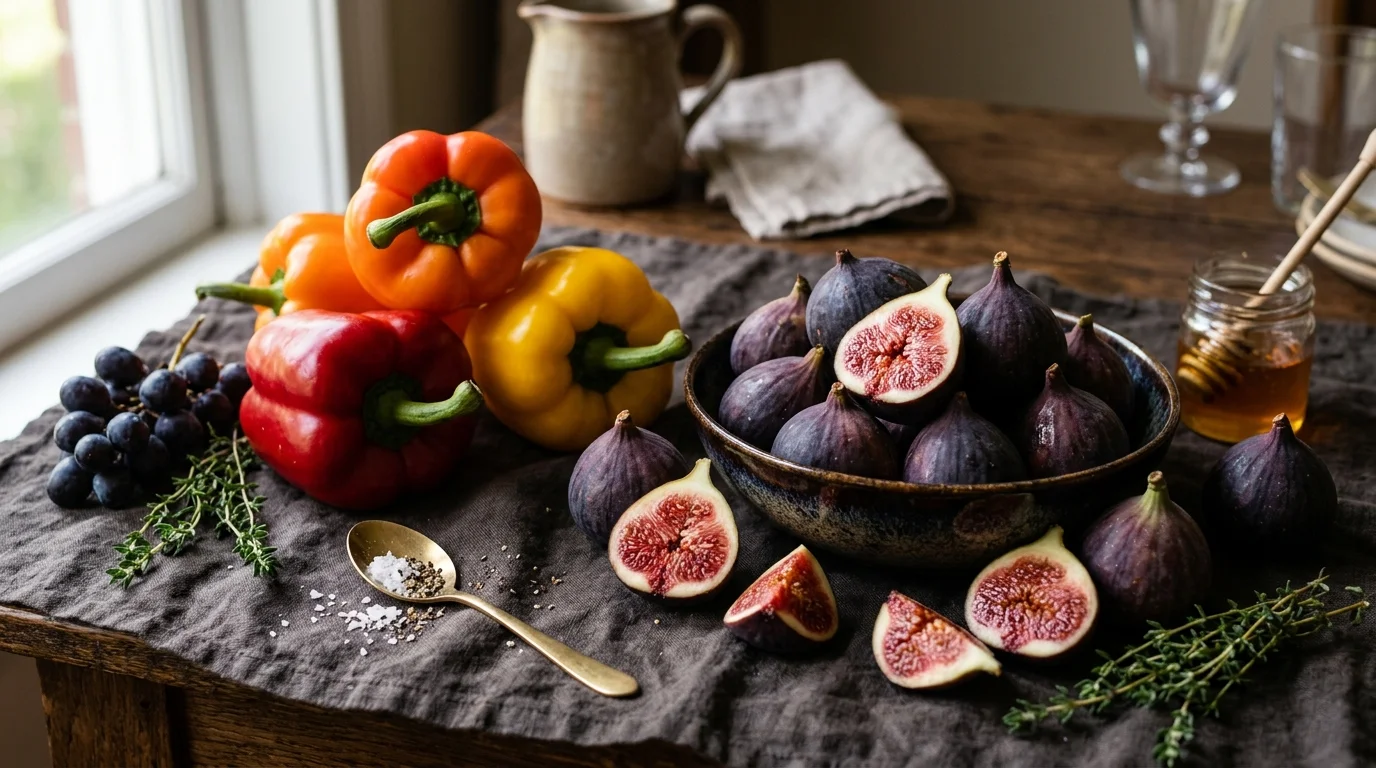 파프리카와 무화과