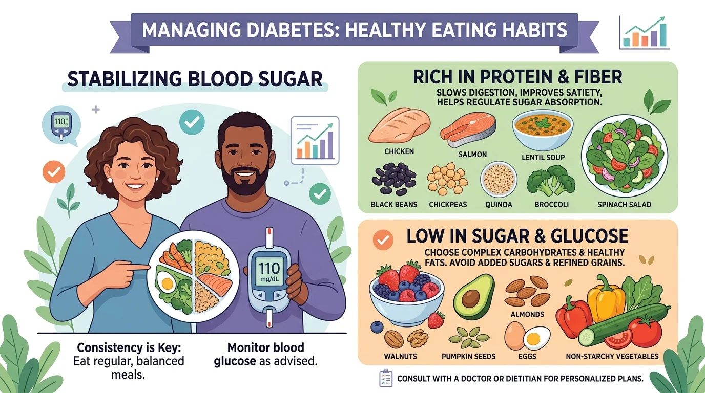 당뇨 환자를 위한 혈당 관리 팁