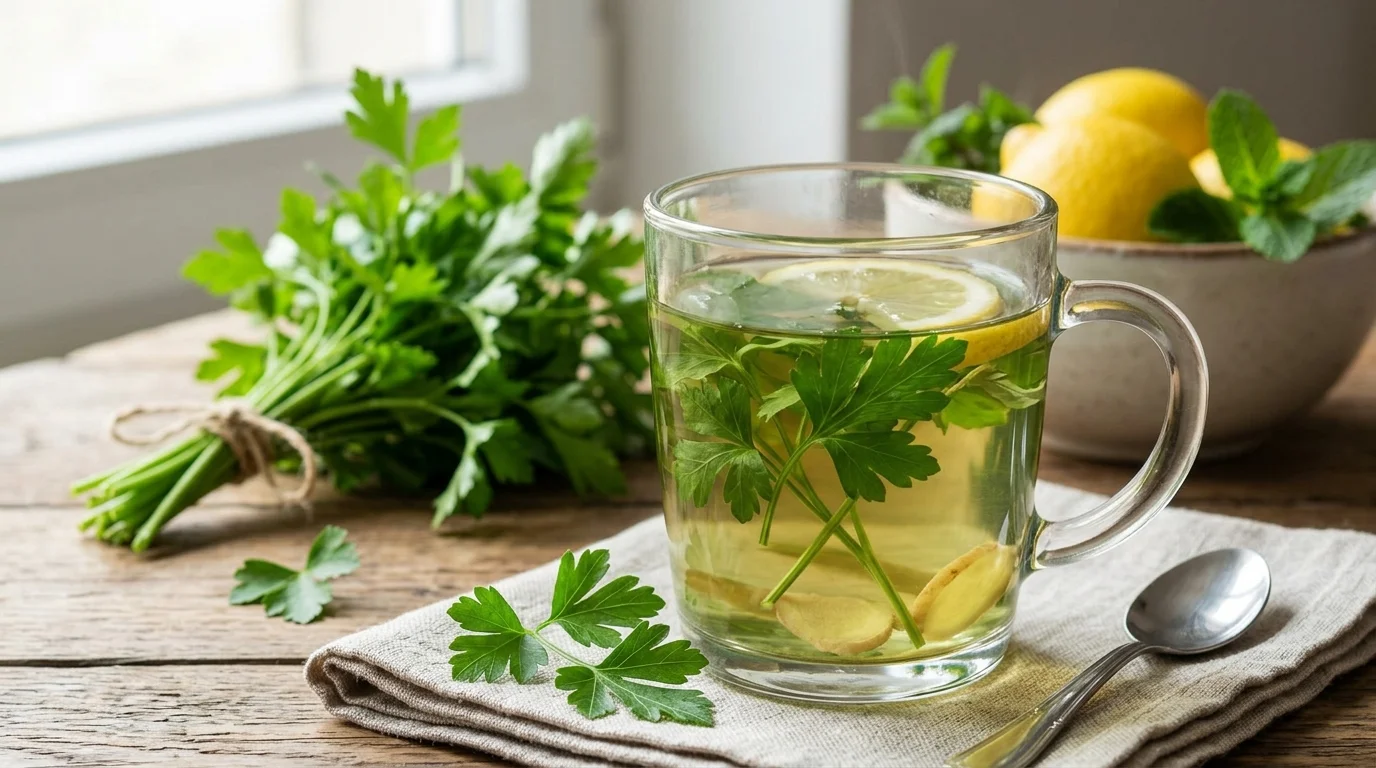 파슬리차, 암과 염증을 잡는 신선한 선택