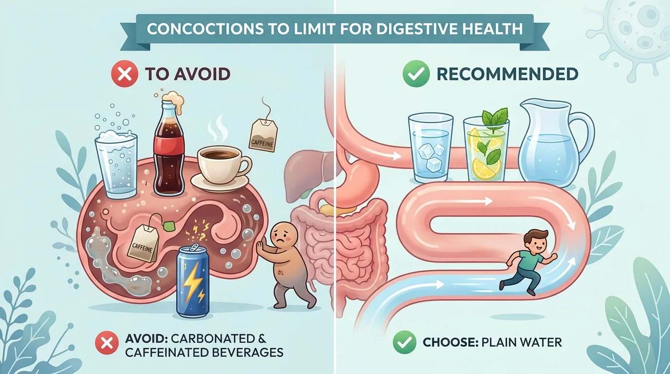 탄산음료와 카페인 음료