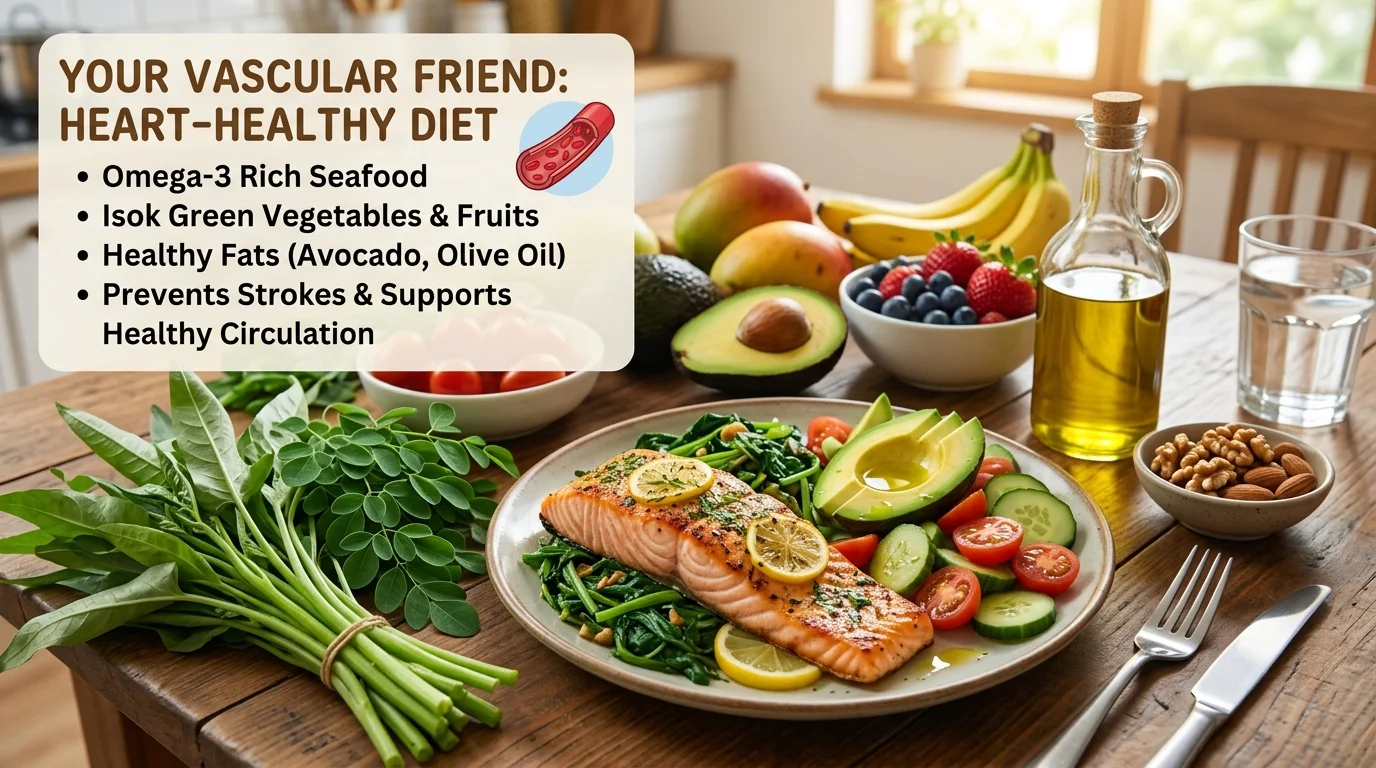 뇌졸중도 혈전도 아닙니다.." 혈관 속 끈적한 혈전 녹이는 음식