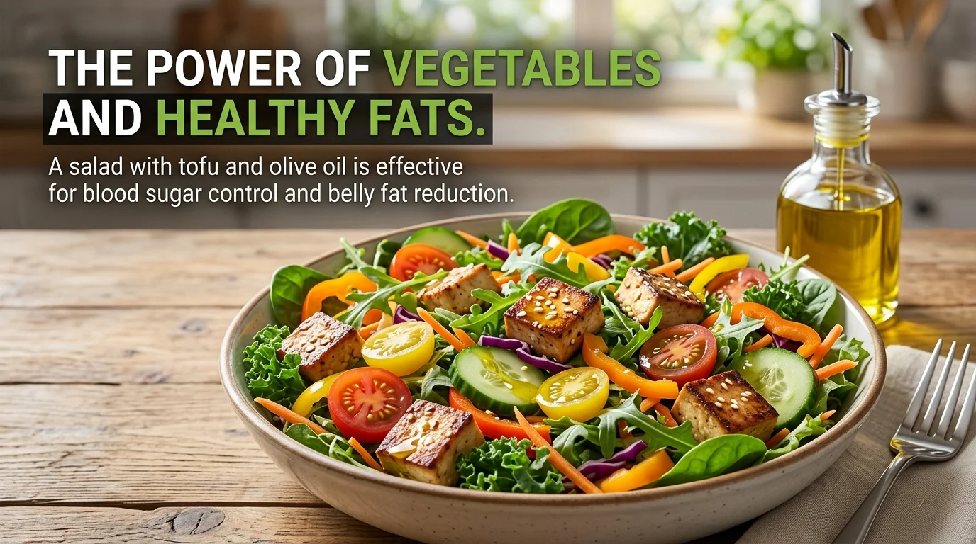 야채와 건강한 지방의 힘